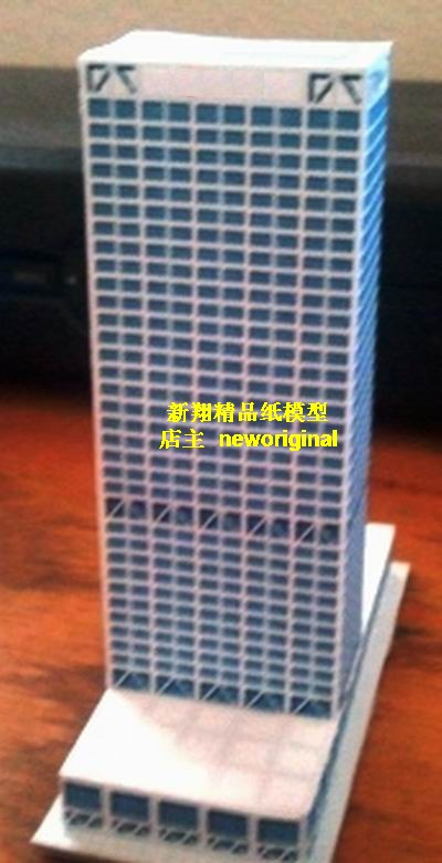 【新翔模型】上海陆家嘴银行大厦高级办公楼会议会务会展中心模型