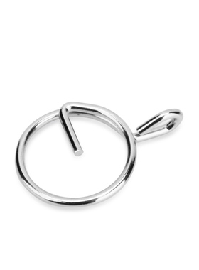 不锈钢弹簧快拆钥匙圈钥匙扣护指甲EDC户外挂扣旅行包扣实用礼品