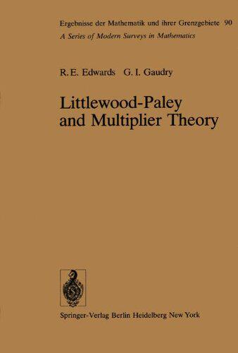 【预订】Littlewood-Paley and Multiplier Theory
