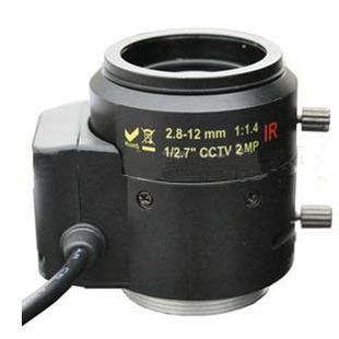 200万像素高清监控镜头2.8 12mm自动光圈手动变焦摄像机广角镜头