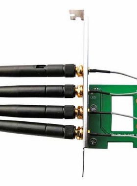 BCM94360CD/BCM94331CD to PCI-e 1X 转接卡台式机无线网卡