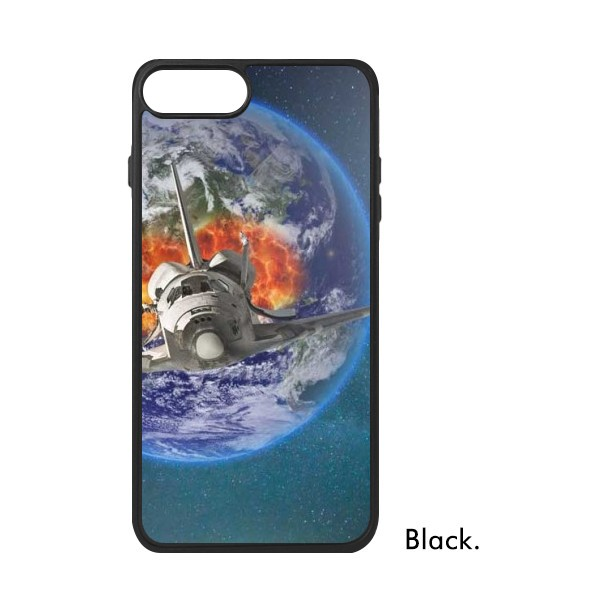 适用于iPhone彩色星球航天飞船Xr手机壳max保护套678plus硅胶11