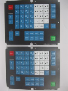 。FANUC（发那科）面板/面膜/面皮/按键膜A98L-0001-0568#M #T