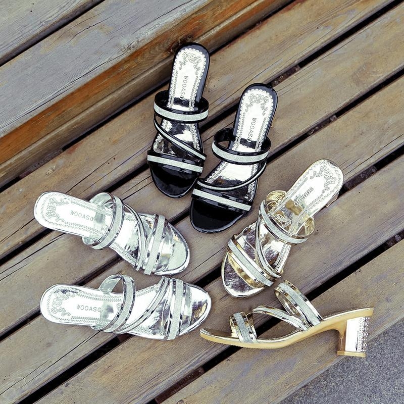 Sandales femme      en PU - Ref 2673476 Image 4