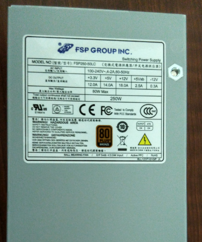 全新全汉电源FSP250-50LC/GUB/PS8-250FATX-XE/FSP250-50FEB(A)