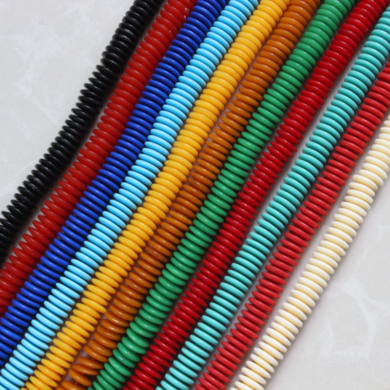 蜜蜡隔珠金片瑞晨彩色隔片