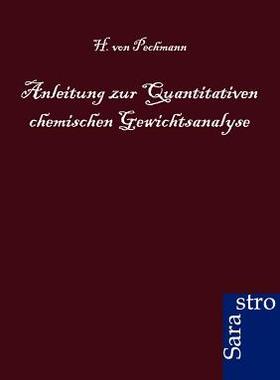 【预售】Anleitung Zur Quantitativen Chemisch...