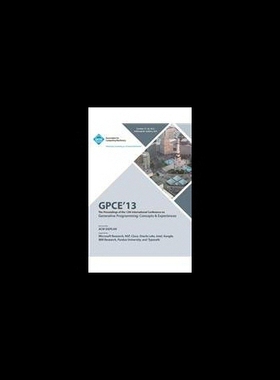 【预售】Gpce 13 the Proceedings of the 12th International