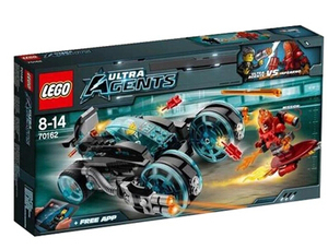 乐高玩具积木 LEGO 70162 超级特工 Infearno的拦截2014款