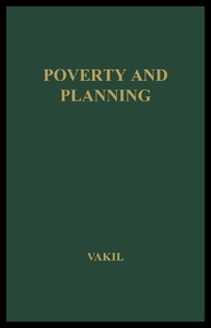 【预售】Poverty and Planning