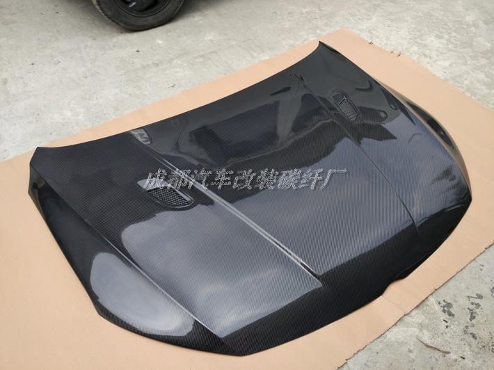 大众新CC汽车13-17年 款机盖改装M3款碳纤维开孔机盖 引擎盖 头盖