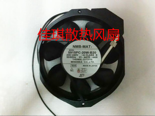 200V 5915PC 20W 美培亚 B30 17238 B20 全铁耐高温散热风扇 NMB