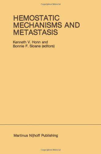 【预售】Hemostatic Mechanisms and Metastasis