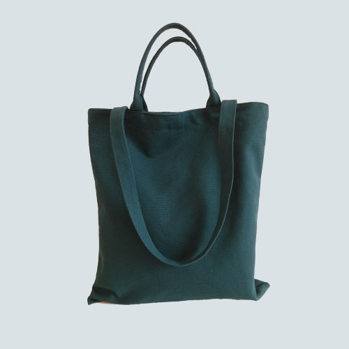 木南自制纯色日系女单文艺帆布包