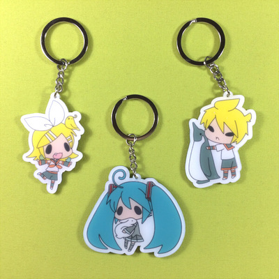 初音未来日本动漫周边亚克力挂件