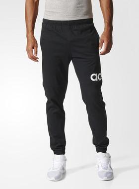 Adidas/阿迪达斯休闲裤男裤长裤松紧腰收口logo美国直邮B47217