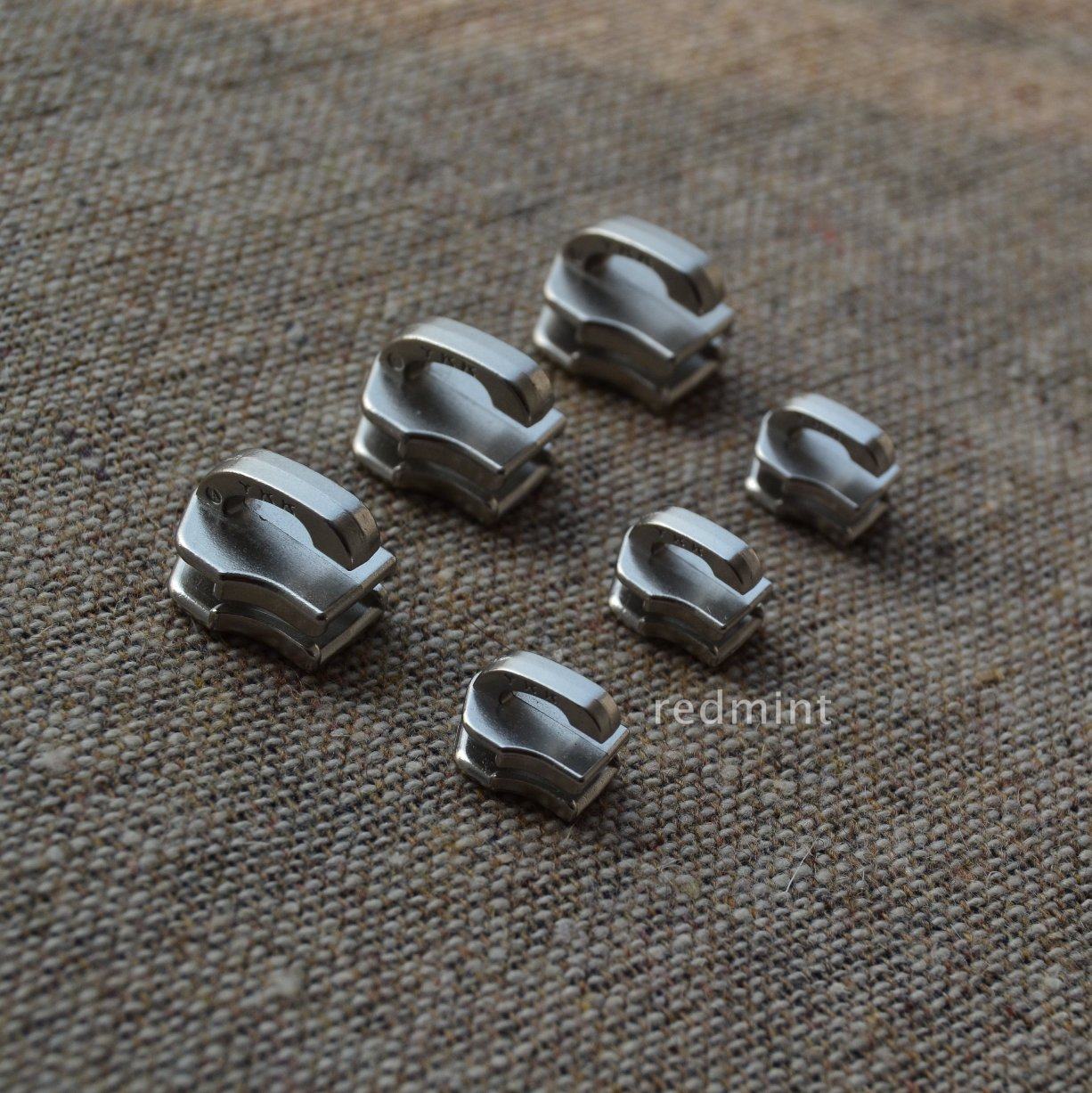 3号5号白铜拉头▲dfnt款 ykk金属拉链配件 箱包专用(拉片另配)