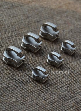 3号5号白铜拉头▲DFNT款 YKK金属拉链配件 箱包专用(拉片另配)