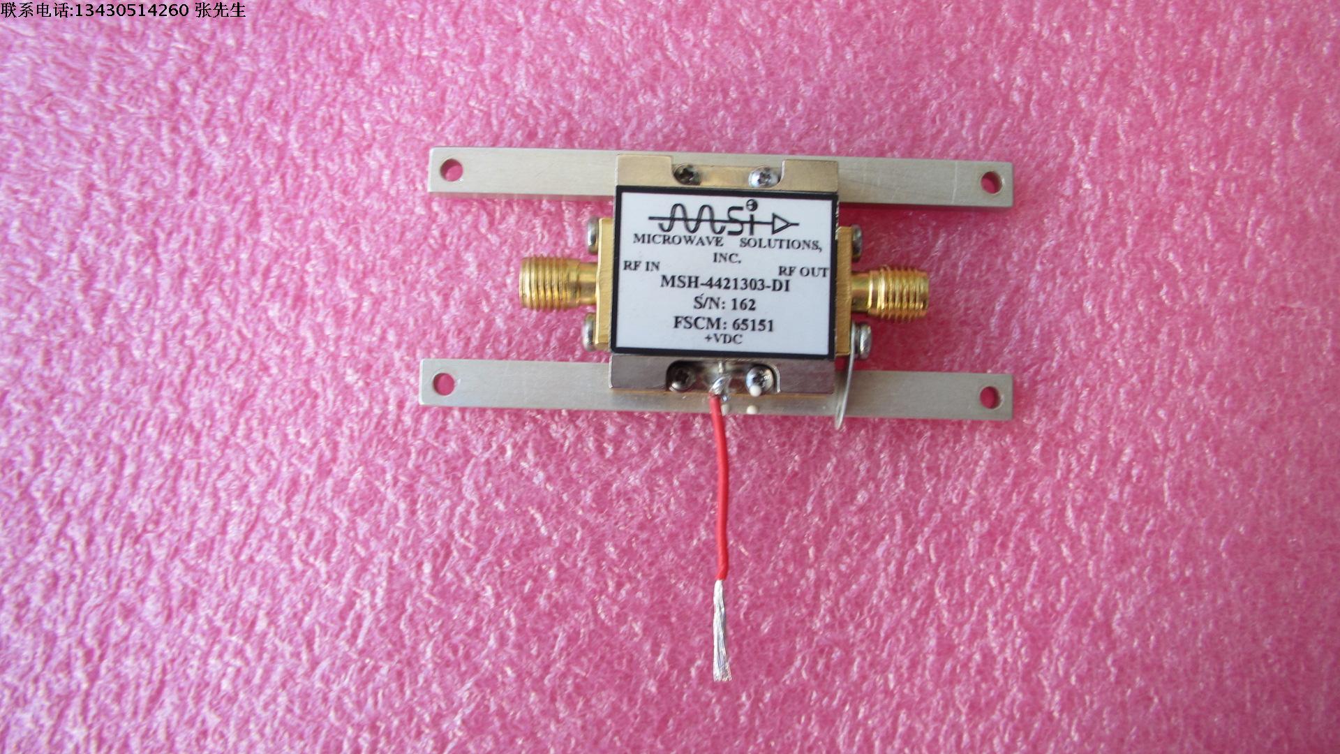 MSH-4421303-DI  MICROWAVE SOLUTIONS 3-9GHz 28dB SMA接头 低噪声微波功率放大器 射频功放 质量包好，包能用  可提供详细测试图
