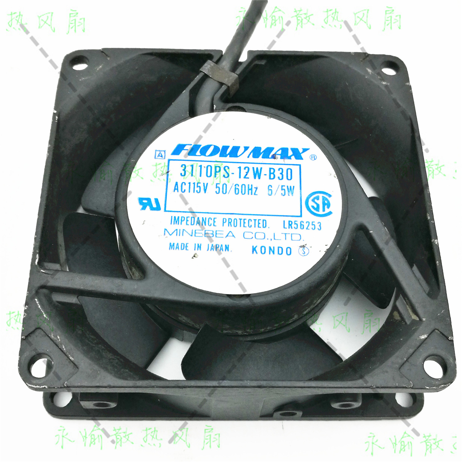 原装FLOWMAX 3110PS-12W-B30 AC115V 