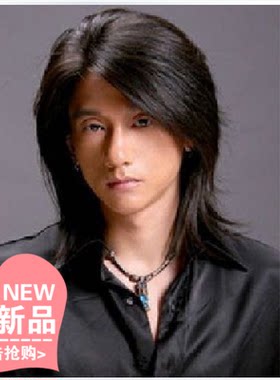 男士逼真蓬松非主流风假发