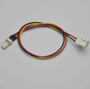 28厘米3针风扇延长线 CPU风扇3针延长线 CPU风扇延长线小3P延长线