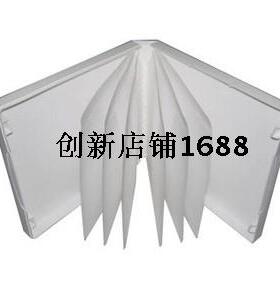 光盘盒 高档塑料白色方盒 12片CD盒 可插封面 大pp盒DVD光盘盒子