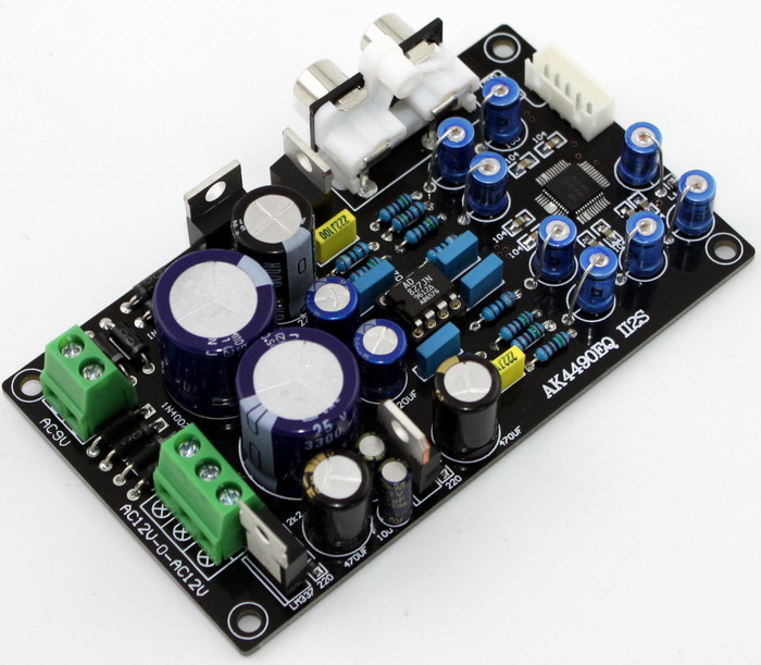 YJ0090-AK4490EQ  II2S DAC解码板在类目 影音电器, Hifi音箱/功放/器材, 功放中 - 来自Buy2taobao.com提供专业的淘宝代购服务
