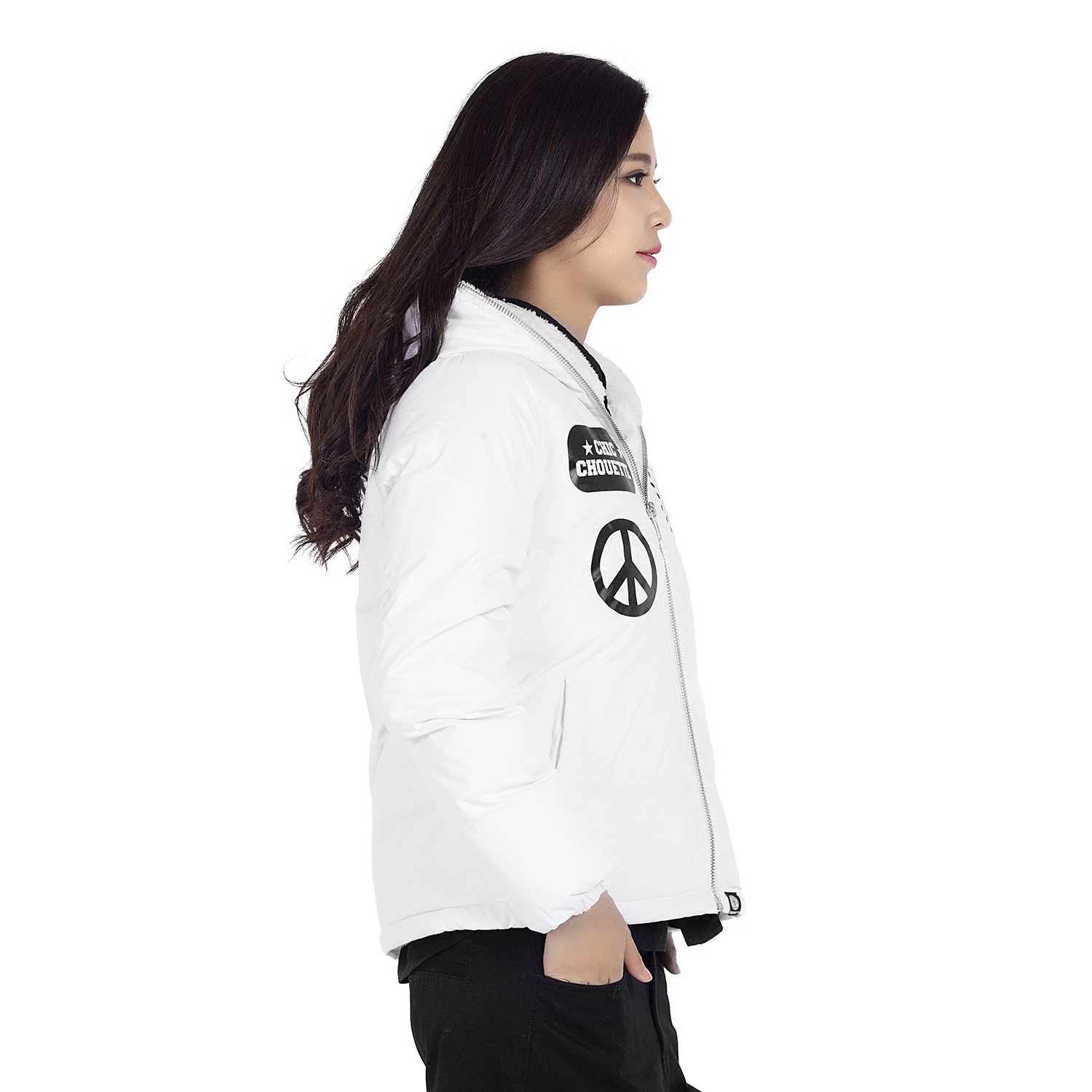 Blouson de sport femme CHICCHOUETTE CB5053 en coton - Ref 502264 Image 5