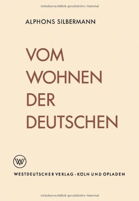 【预售】Vom Wohnen Der Deutschen: Eine Soziologische S...