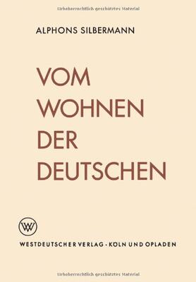 【预售】Vom Wohnen Der Deutschen: Eine Soziologische S...