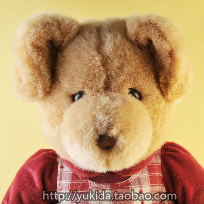 正版 Rosy Bears心型皮标泰迪熊毛绒布艺类玩具公仔 丝绒裙