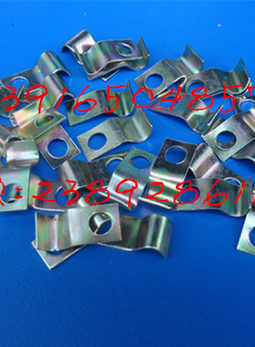 润滑油管管夹PC1104 4MM油管固定管夹PC1106机床油管附件6MM管夹