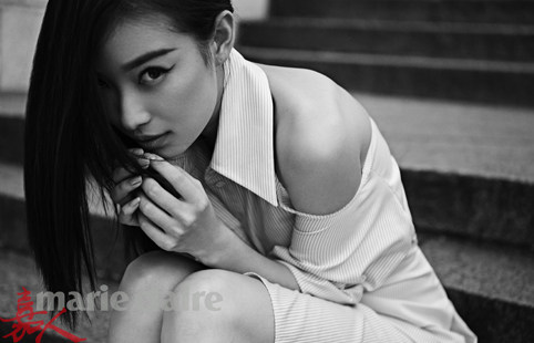 美女明星 倪妮 海报制作高清写真相纸印刷房间装饰挂画V10305B