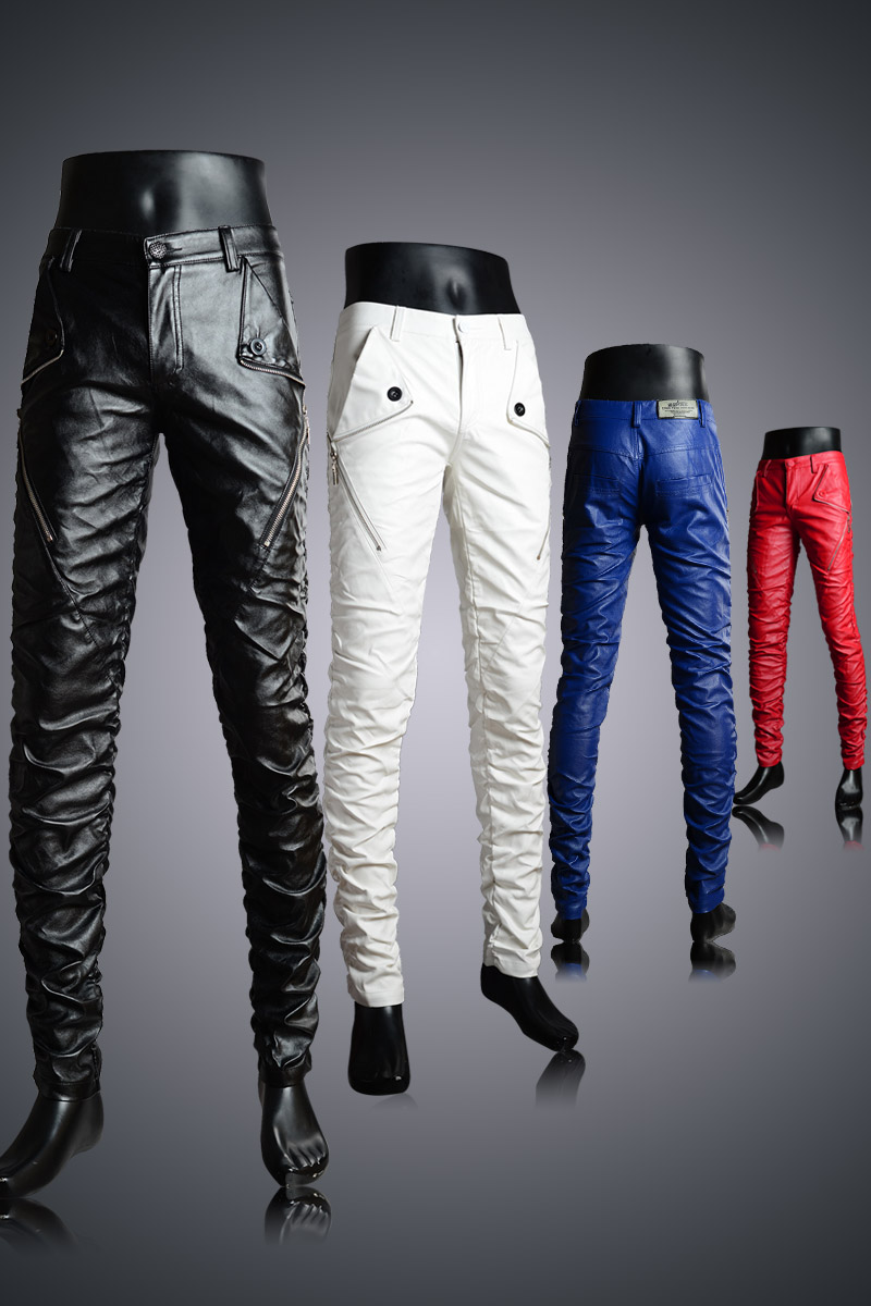 Pantalon cuir homme 591MMM - Ref 1487429 Image 3