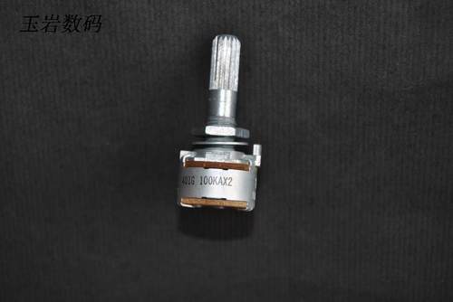 日本原装ALPS 16型 双联 100K 电位器 长柄 花柄 A型音频电位器