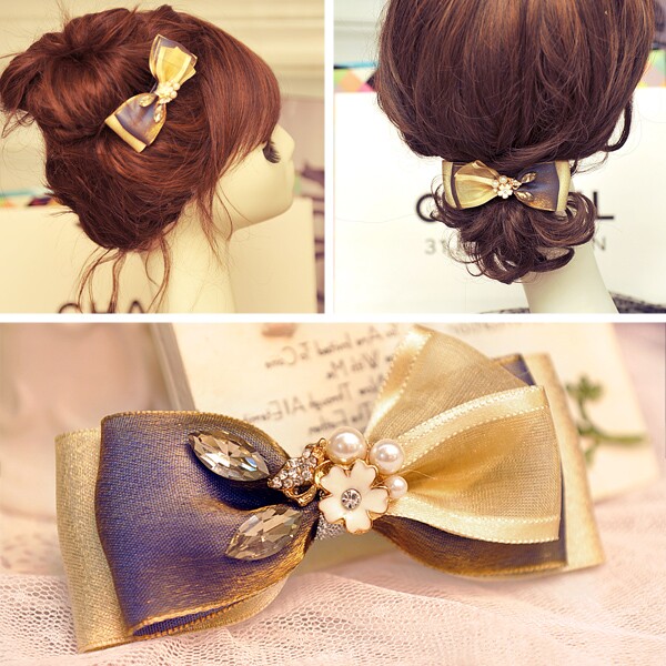 Accessoire cheveux en satin - Ref 1201340 Image 1