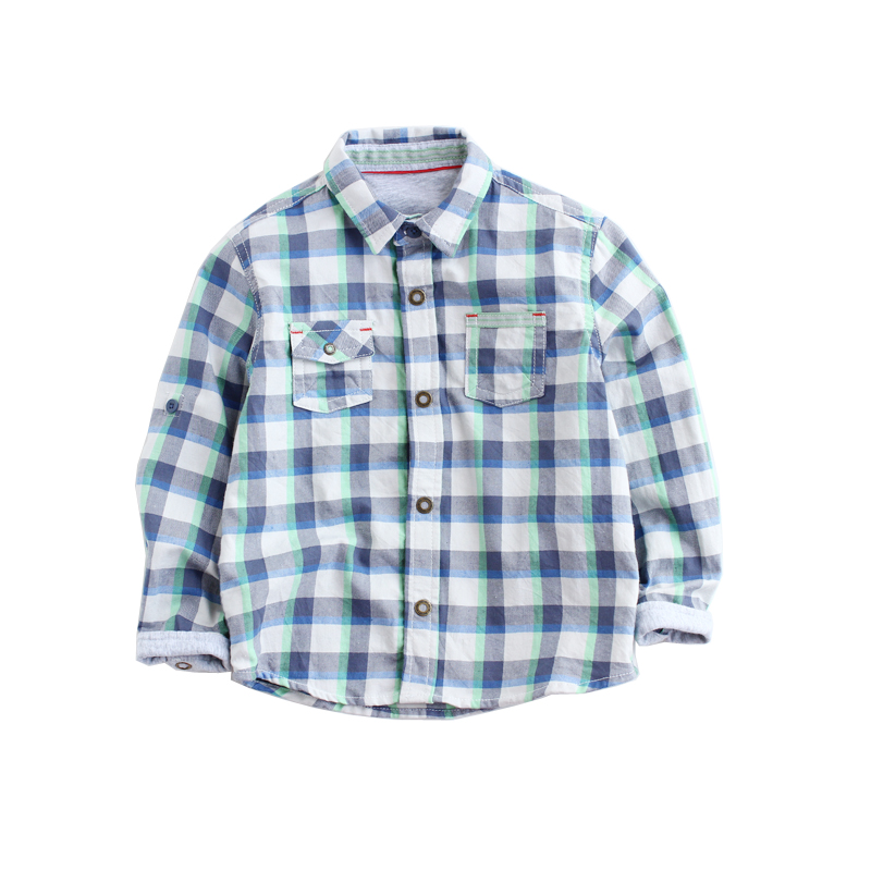 Chemise garcon à manche longue - Ref 2073036 Image 1