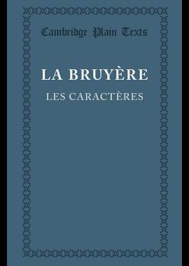 【预售】Les Caracteres Ou Les Moeurs de Ce Sie