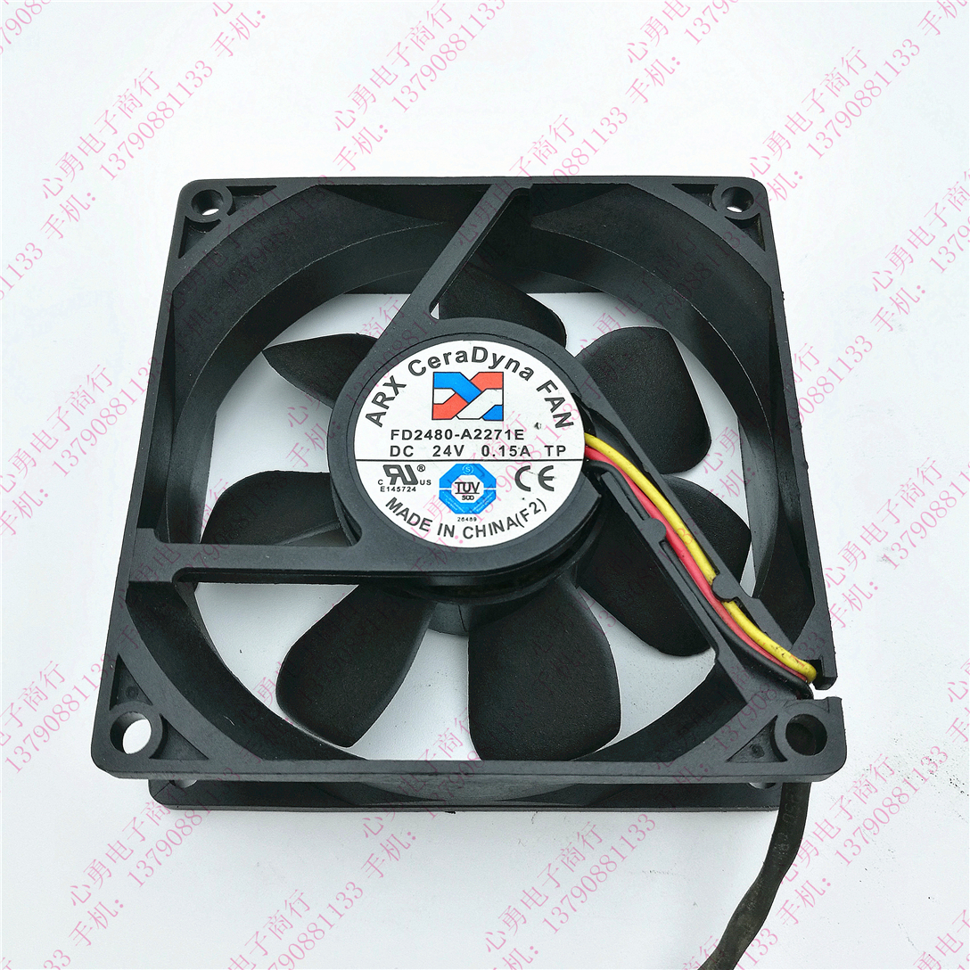 原装正品ARX FD2480-A2271E 8025 24V 0.15A 8CM 3线静音散热风扇