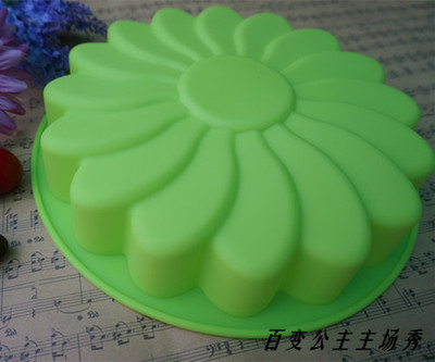 Daisy Flower Cake Silicone Mould玛格丽特蛋糕披萨硅胶模具烤盘