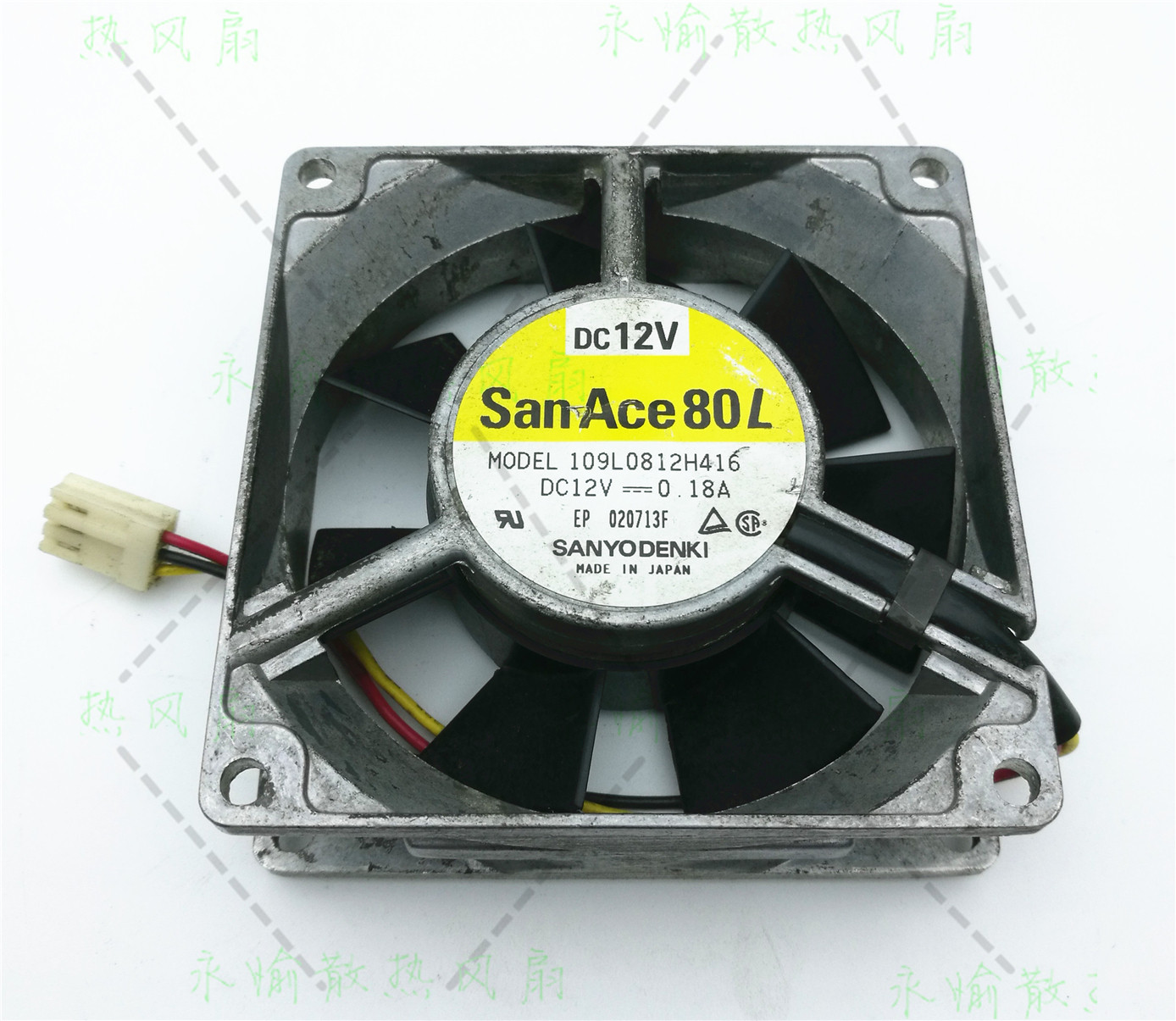 原装 三洋 109L0812H416 8025 DC12V 0.