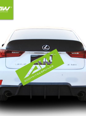 LEXUS雷克萨斯IS250/IS350F-sport改装大尾翼 免打孔安装