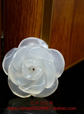 白玉髓玛瑙手工雕刻送礼开运吊坠