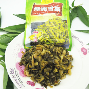 温州特产 绿鹿雪菜雪里蕻 咸菜150g腌制酸菜配粉干 爽口酱菜 泡菜