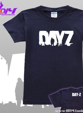 泰坦工坊丧尸游戏DAYZ独立版纯棉印花t恤