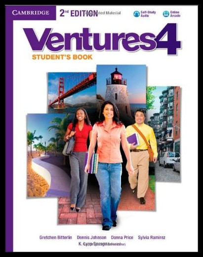 【预售】ventures level 4 students book with audio cd