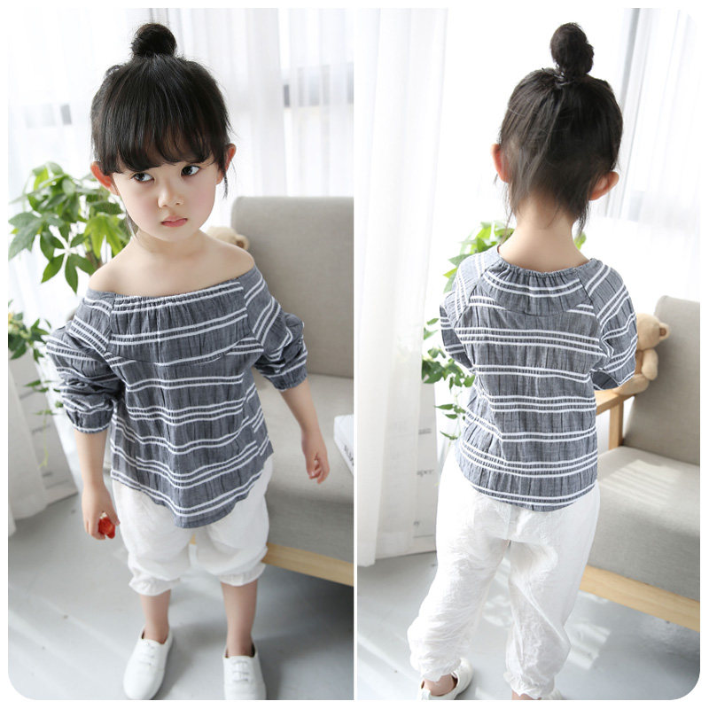 Chemise fille à manche longue - Ref 2086738 Image 1