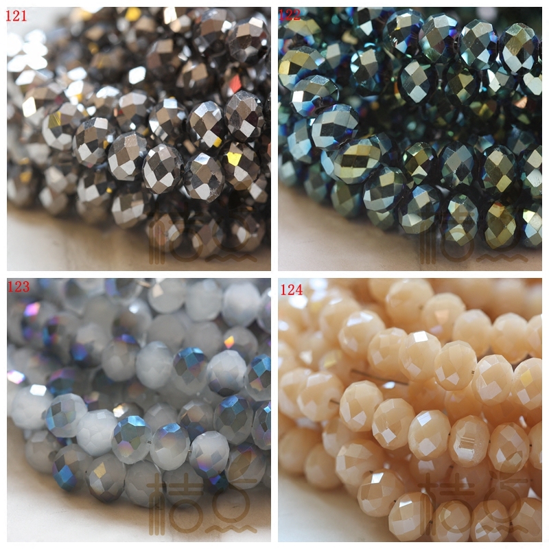 水晶diy手工国产水晶车轮珠