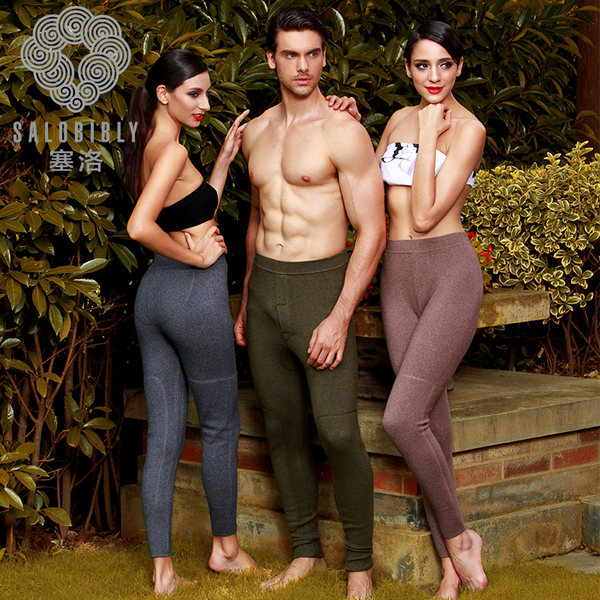 Salobibly 塞洛 情侣款 保暖羊毛裤 优惠券折后￥39起包邮（￥109-70）